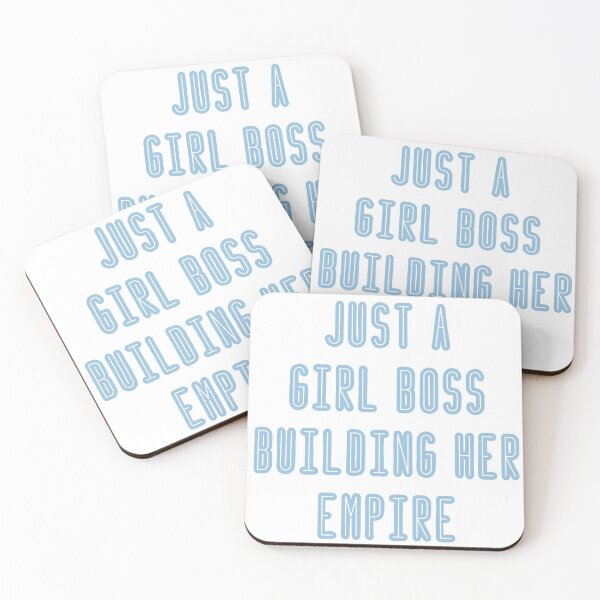Item preview,  of Just a girl boss building her empire blue designed and sold by Christiana Nicole.