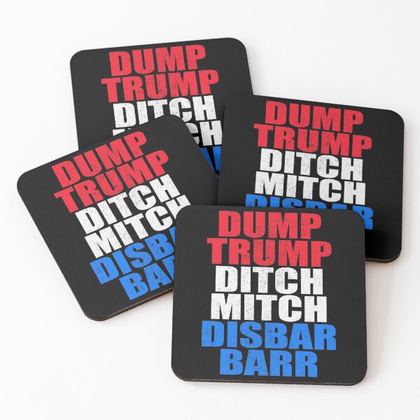 Item preview, Dump Trump Ditch Mitch Disbar Barr designed and sold by Andrea Lina.
