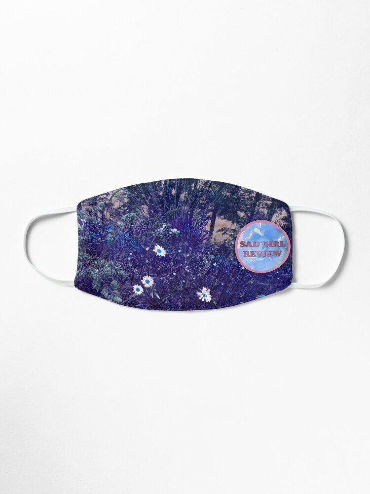 Alternate view of Sad Girl Review (Purple Daisy Edition Masks) Mask