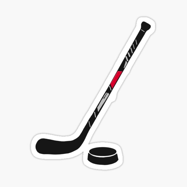 Item preview, hockey stick and puck designed and sold by briannavesey.