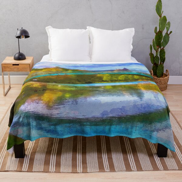 Item preview, Bridge Across the River with a Castle - Watercolor designed and sold by d1mology.