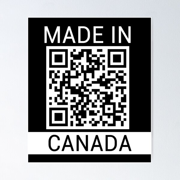 Item preview, Made in Canada with love qr code designed and sold by ChamodSachintha.