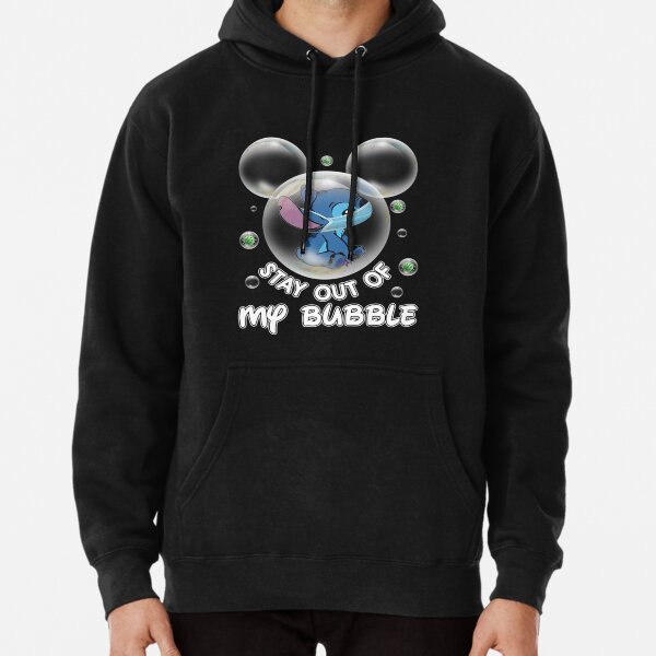 Vintage Vacation Lilo & Stitch rester en dehors de ma bulle de prévention du coronavirus Sweat à capuche épais