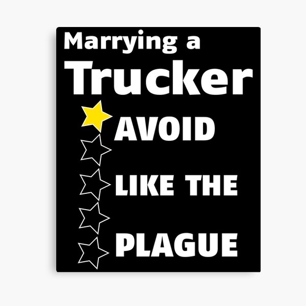 Item preview, Marrying a Trucker | One Star Rating - Avoid Like The Plague designed and sold by Christopher Taylor.