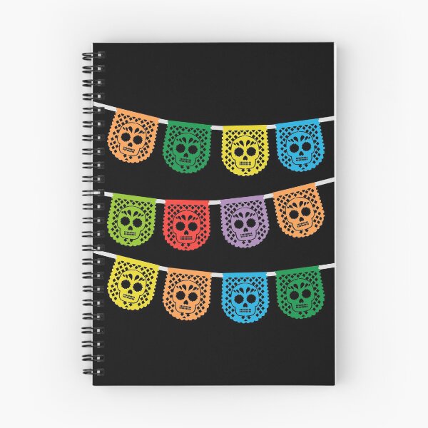 Aperçu de l'œuvre Papel picado, fiesta Día de muertos  créée et vendue par Robloz.