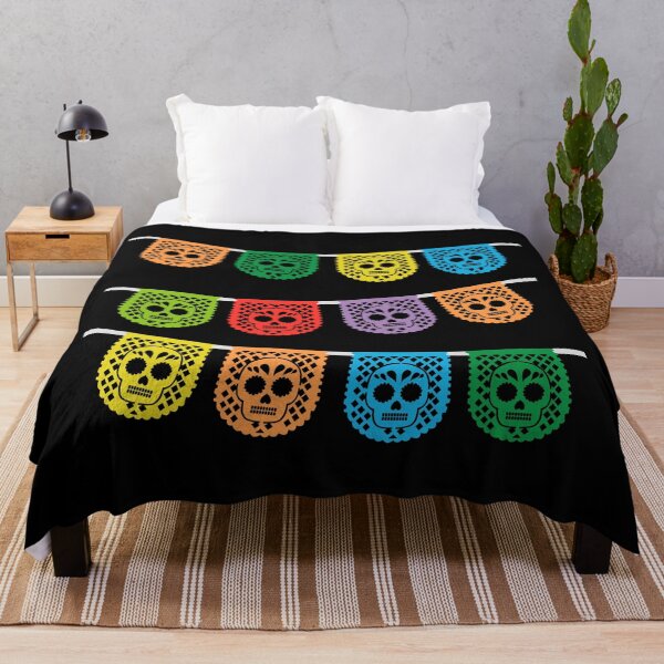 Item preview, Papel picado, day of the dead fiesta designed and sold by Robloz.