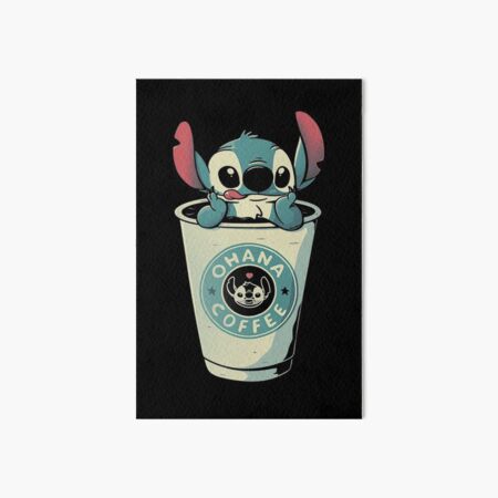 Ohana Coffee Art Board Print