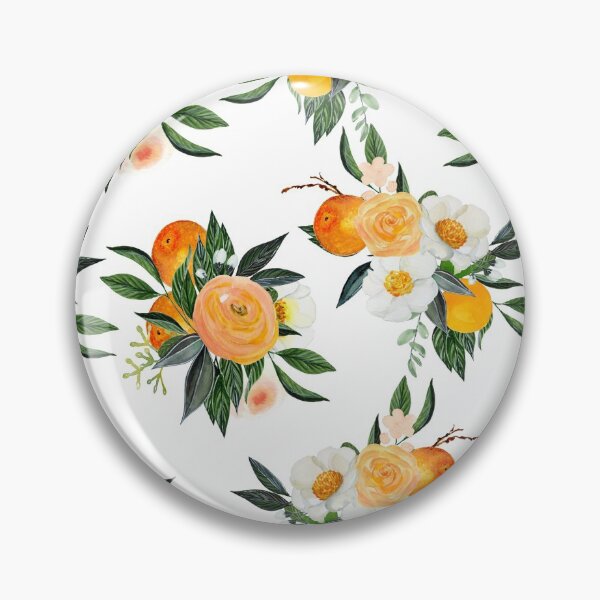 Item preview, Orange Floral  designed and sold by OliviaAndAva.