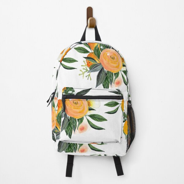 Item preview, Orange Floral designed and sold by OliviaAndAva.