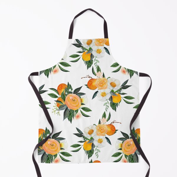 Item preview, Orange Floral designed and sold by OliviaAndAva.
