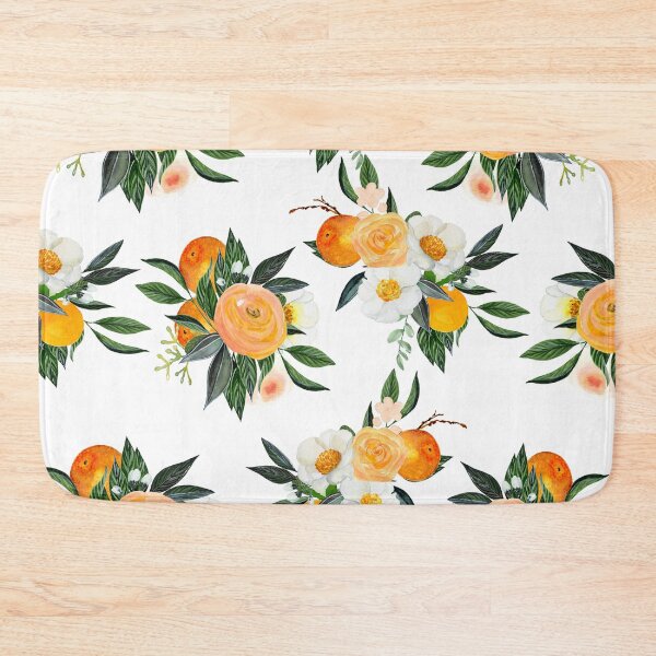 Item preview, Orange Floral  designed and sold by OliviaAndAva.