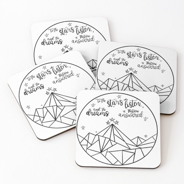 Item preview, To the stars that listen and the dreams that are answered - ACOTAR designed and sold by RuthlesRuth.