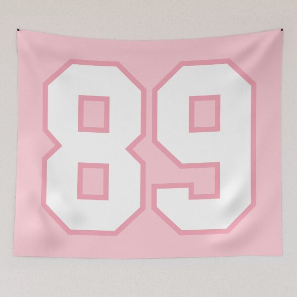 Item preview, Pinky 89 Number eighty-nine Girls Jersey designed and sold by elhefe.