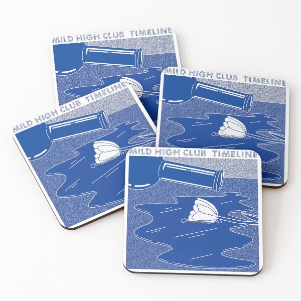 Item preview, The Mild-  High Club - "Timeline" Cover Illustration  designed and sold by Digital  Thrifts.