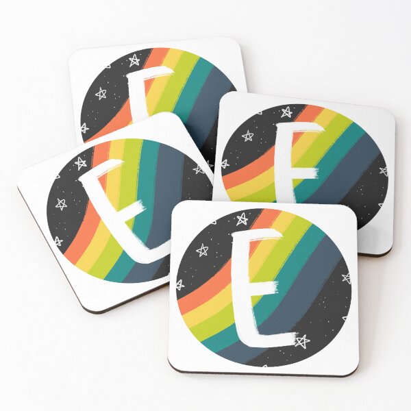 Item preview, Rainbow Space Letter E designed and sold by G-Illustrations.