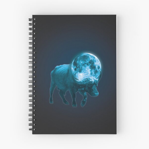 Item preview, Blue Moon Ox designed and sold by Elenia Design.