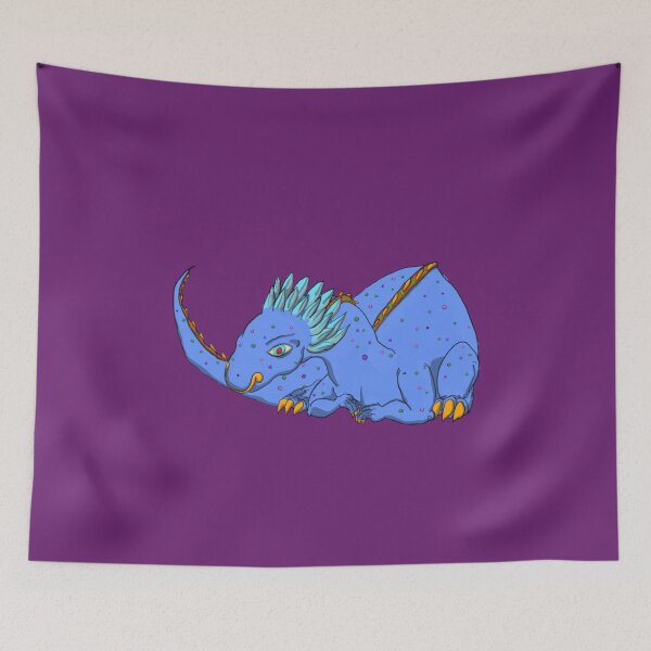 Item preview, Axolotl Drake Blue Dragon designed and sold by Chubuter.