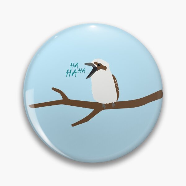 Item preview, Laughing Kookaburra on Gum Tree Branch designed and sold by Digitaldingo.