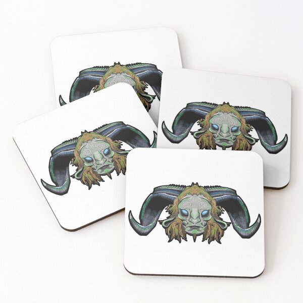 Artikelvorschau, Labyrinthfaun - Orange/Blau entworfen und verkauft von HeadHeavyDesign.