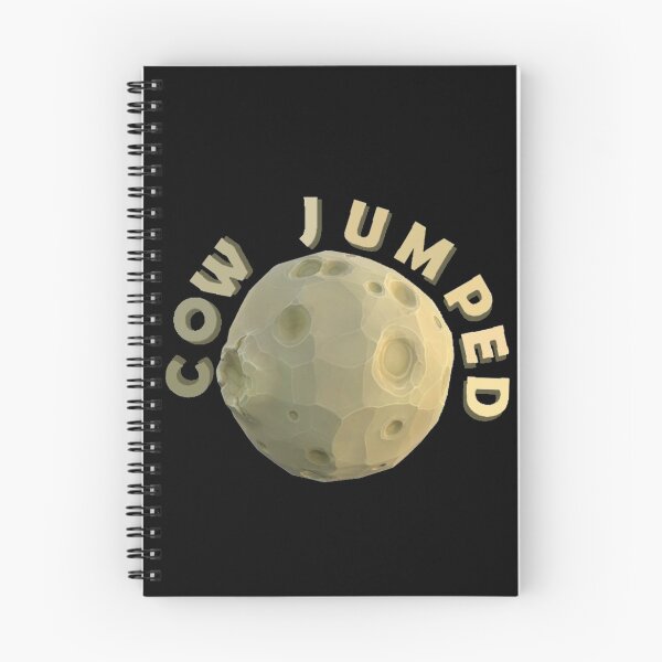 Item preview, La vaca saltó. Sobre la Luna designed and sold by SIMPLISTIC-INC.