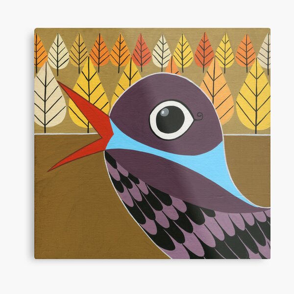 Pretty Bird Metal Print