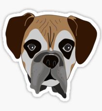Boxer Dog Sticker