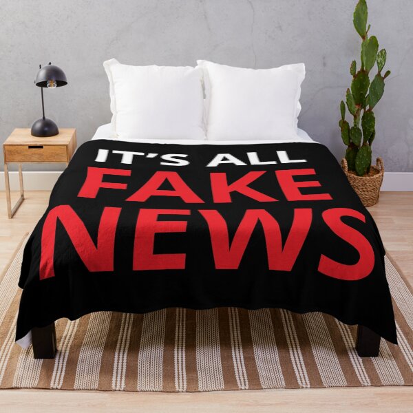 Item preview, It's All Fake News designed and sold by creativecurly.
