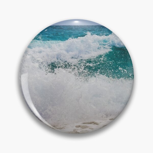 Item preview, Blue Ocean Splashing Waves designed and sold by 365DaysDesire.