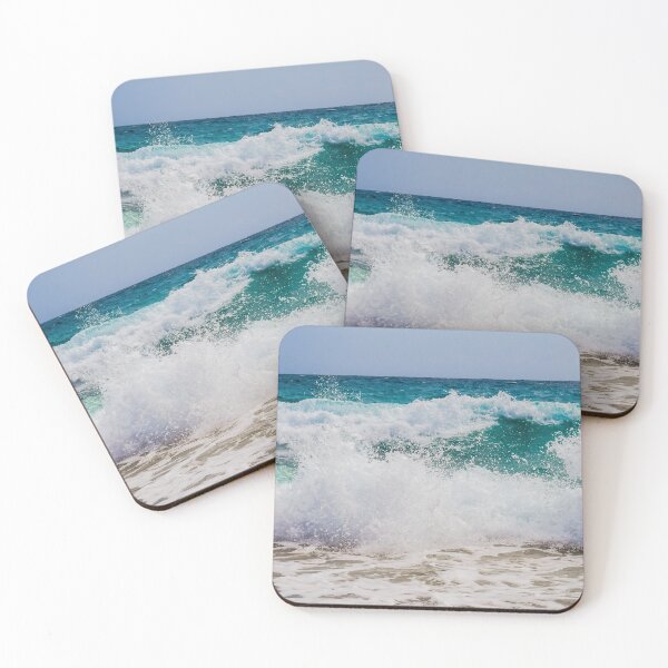 Item preview, Blue Ocean Splashing Waves designed and sold by 365DaysDesire.