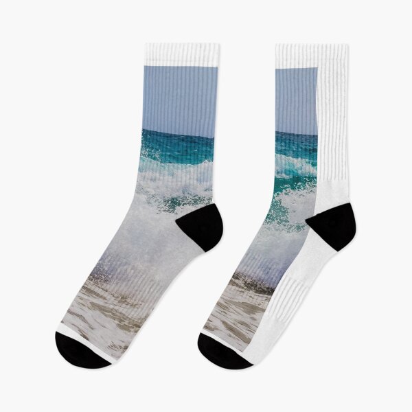 Item preview, Blue Ocean Splashing Waves designed and sold by 365DaysDesire.
