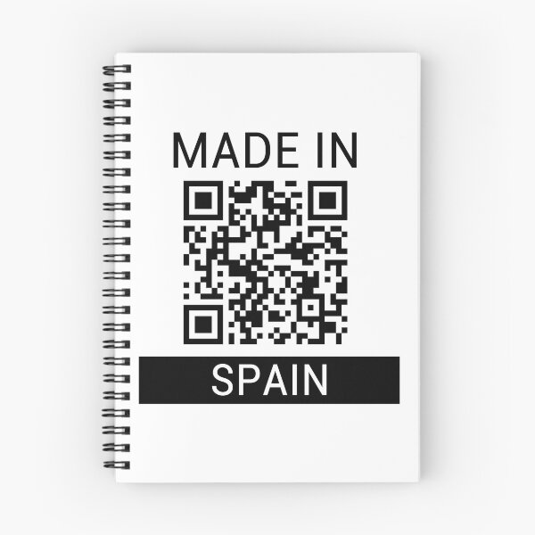 Item preview, Made in Spain with love qr code designed and sold by ChamodSachintha.