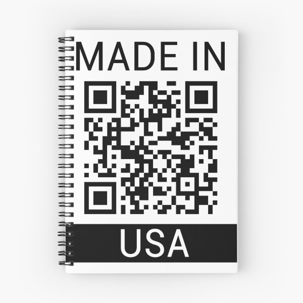Item preview, Made in United States of America/USA with love qr code designed and sold by ChamodSachintha.