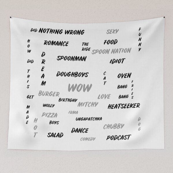 Item preview, doughboys Typography designed and sold by RUCZENO.