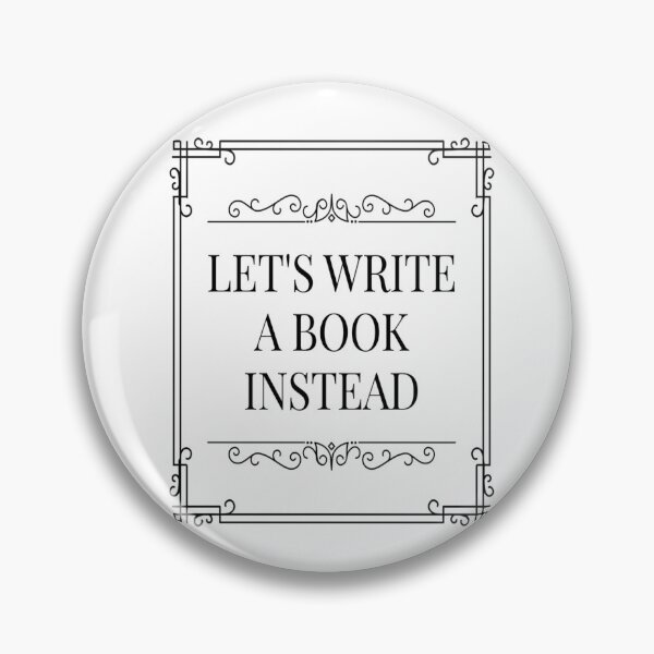 Item preview, Let's Write a Book Instead designed and sold by SerenaBliss.