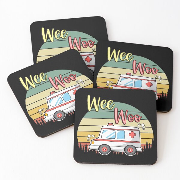 Item preview, Wee Woo Funny Ambulance Paramédicos First Responder Souvenirs designed and sold by Nzgiftsandmore.