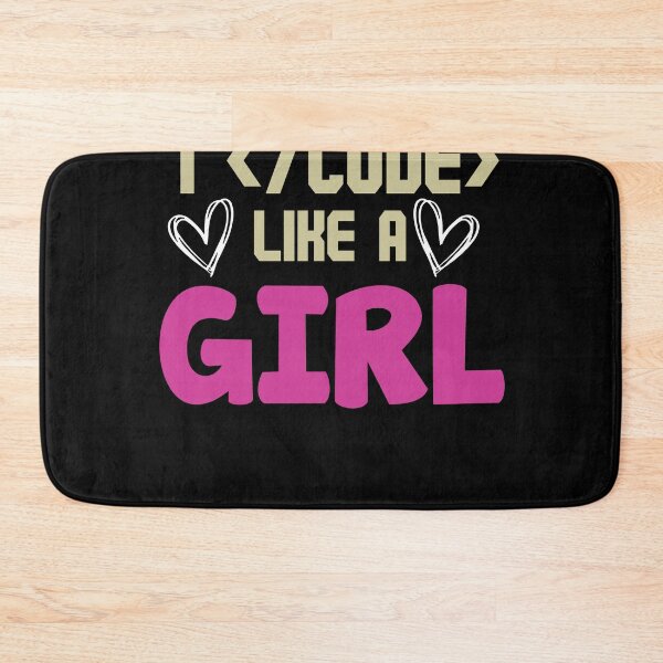 Item preview, I </Code> Like A Girl designed and sold by MakeGoodChoices.