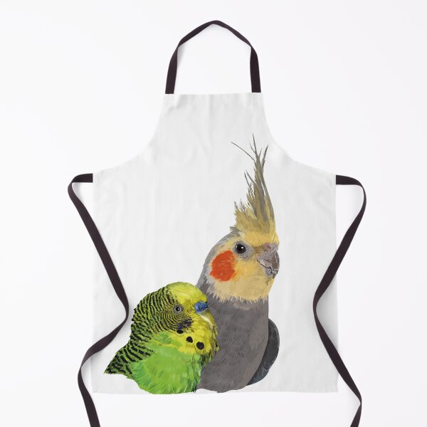 Item preview, Nymph Cockatoo and Striped Parakeet designed and sold by obscurite.