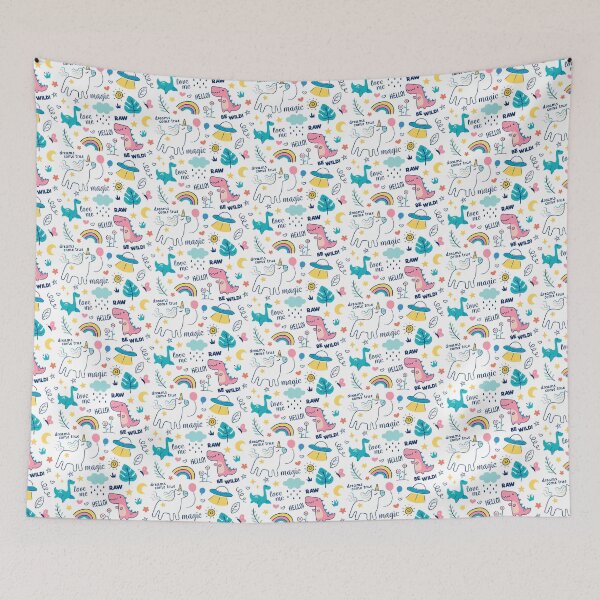 Item preview, Kids Doodle Pattern designed and sold by Yoga Gear.