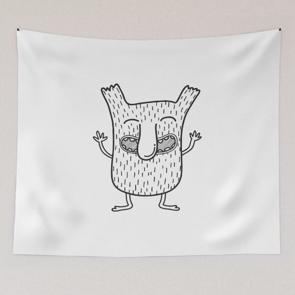 Item preview, Mr Big Nosey Parker Monster designed and sold by wildflowerperks.