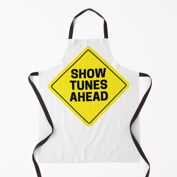 Item preview, Show Tunes Ahead Warning - For Theatre Lovers designed and sold by loverosehazel.