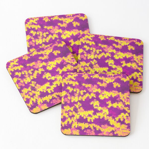 Item preview, Abstract purple and yellow texture designed and sold by Design for all.