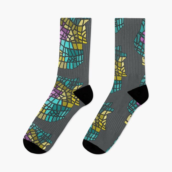 Item preview, Mint, Gold and Sapphire Grid designed and sold by Chubuter.