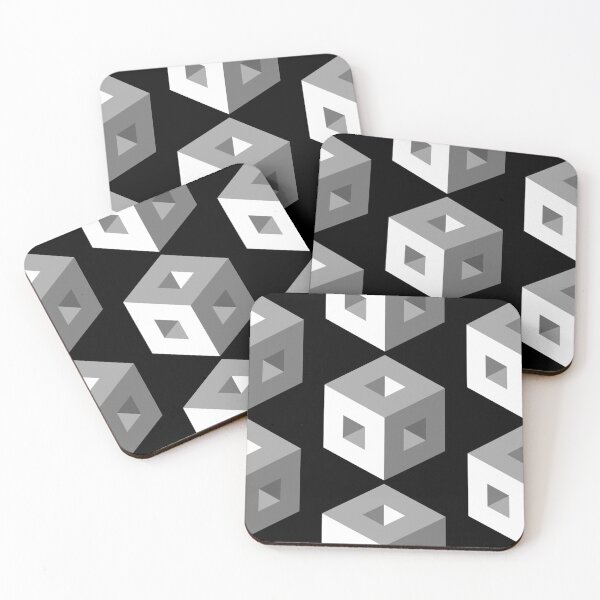 Item preview, Grey 3D Cube  designed and sold by Winvalerie.