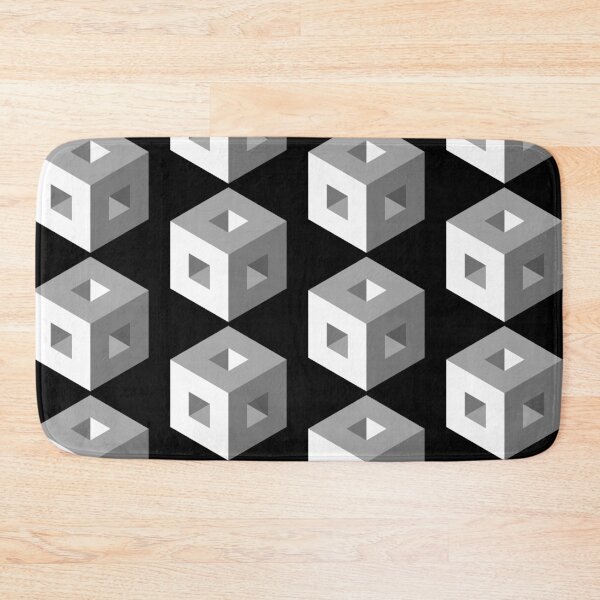 Item preview, Grey 3D Cube  designed and sold by Winvalerie.