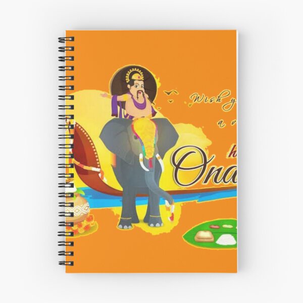 Item preview, Happy Onam festival elephant design designed and sold by Sovik Goswami.
