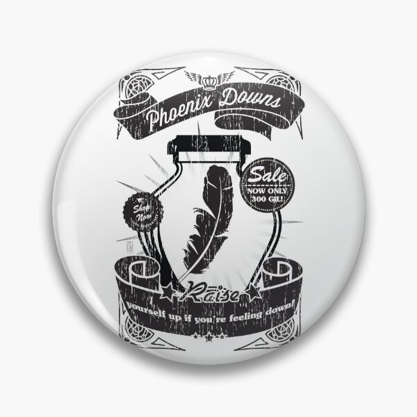 Item preview, Phoenix Downs Lift You Up! designed and sold by The Bearded Brush & Blade.