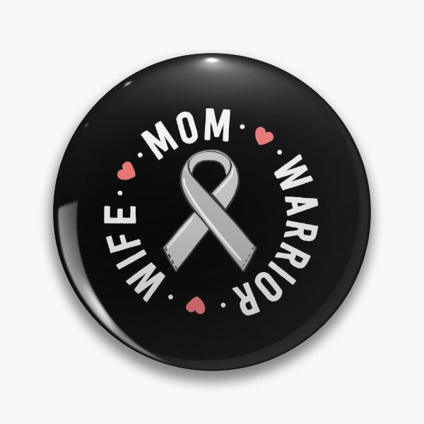 Item preview, Brain Cancer Awareness Shirts For Women Wife Mom Warrior designed and sold by 14thFloor.