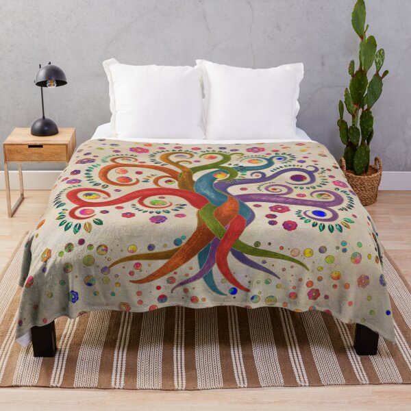 Item preview, Tree of Life - Yggdrasil - Watercolor swirl designed and sold by k9printart.