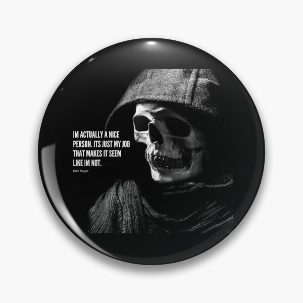 Item preview, Death The Grim Reaper quote designed and sold by HebHenderson.