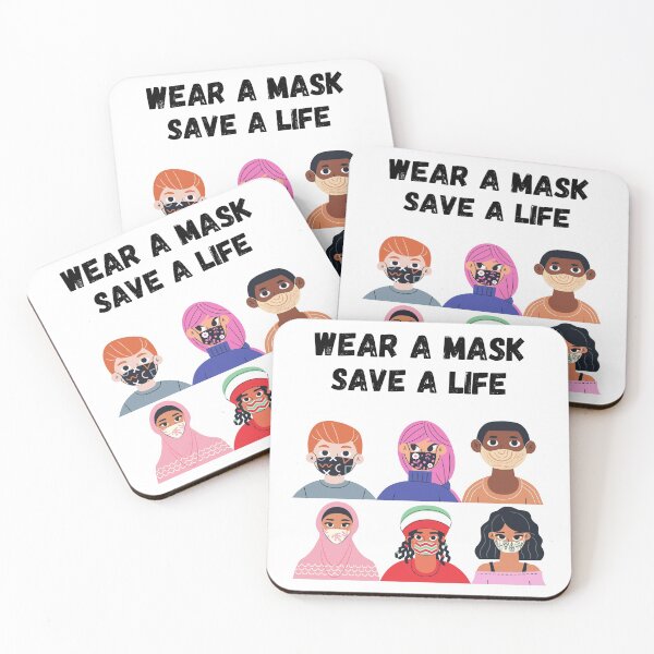 Item preview, Wear a Mask Save a Life designed and sold by AloraDesigns.